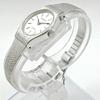 Used C180 [Working/Antique/Battery replaced] ORIENT Orient Quartz Oval Case Bracelet Type Ladies Watch