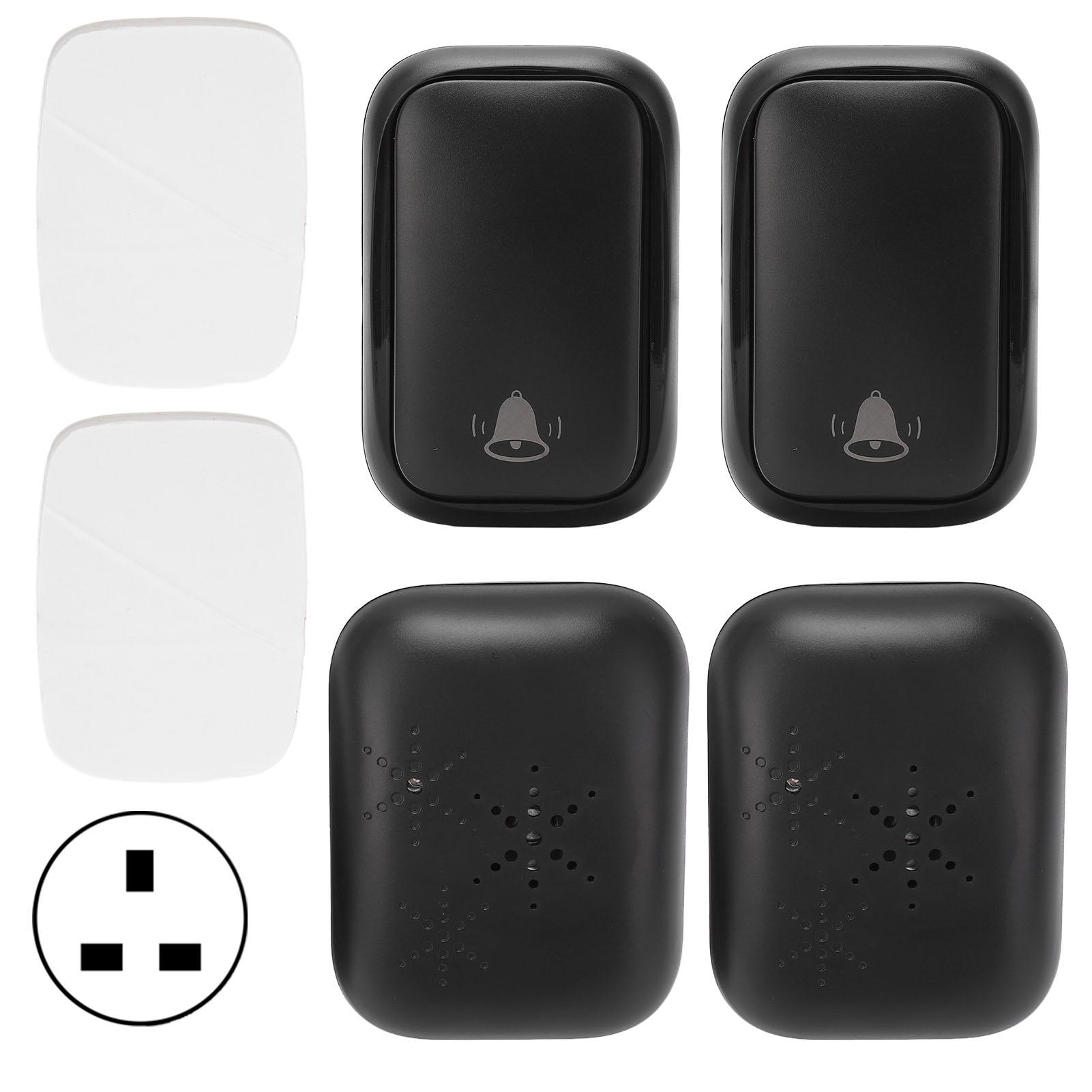 

Беспроводной дверной звонок водонепроницаемый самогенерирующий громкий музыкальный дверной звонок для дома с вилкой США