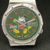 GENUINE VINTAGE SEIKO AUTOMATIC 7009A JAPAN MENS GREEN DIAL WATCH a701682-5 R206c-a701682