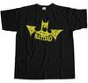 Bat Dad Parody Mens T-Shirt