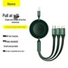 Baseus Mirror Series 2 3-in-1 Retractable 66W Fast Charging Cable