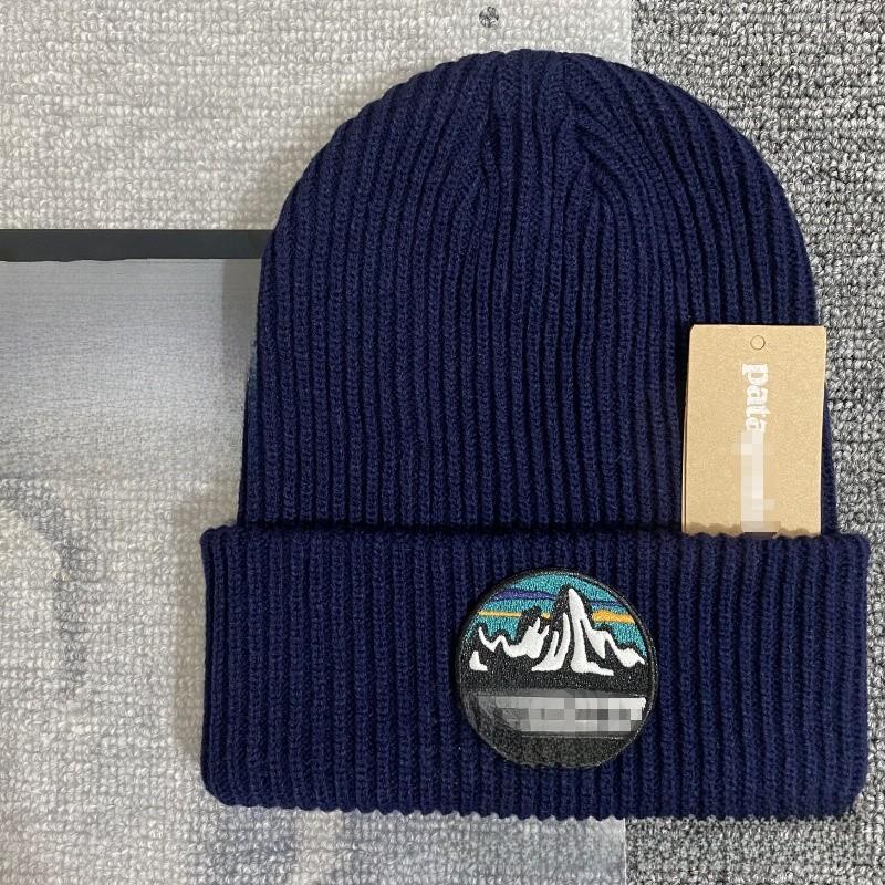 Hat Winter Knitted Outdoor Windproof Snow Mountain Decoration Fashion Warm Hat