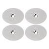 4pcs set Stainless Steel Puck Screen 4 Pack Reusable Coffee Filter  For Coffee Maker