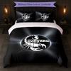 Scorpions Print 3Pcs Bedding Set Duvet Cover With Two Pillowcases Soft Bed Linen For Household Bedroom
