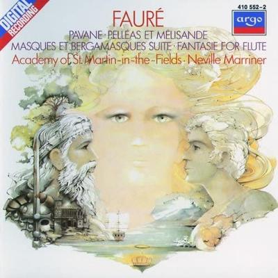 CD FAURE, MARRINER; AMF - Faure;Pavane/Pelléas et Mel 4105522 Argo 1983 Nicht japanische Klassik Gebraucht