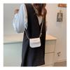 Mini Faux Leather Chain Shoulder Bag for Women, Small Square Phone Crossbody Purse, Compact Fashion Handbag