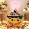Gifts Pouch Pumpkin Candy Bucket Trick or Treat Halloween Wool Felt Bag Funny   Children