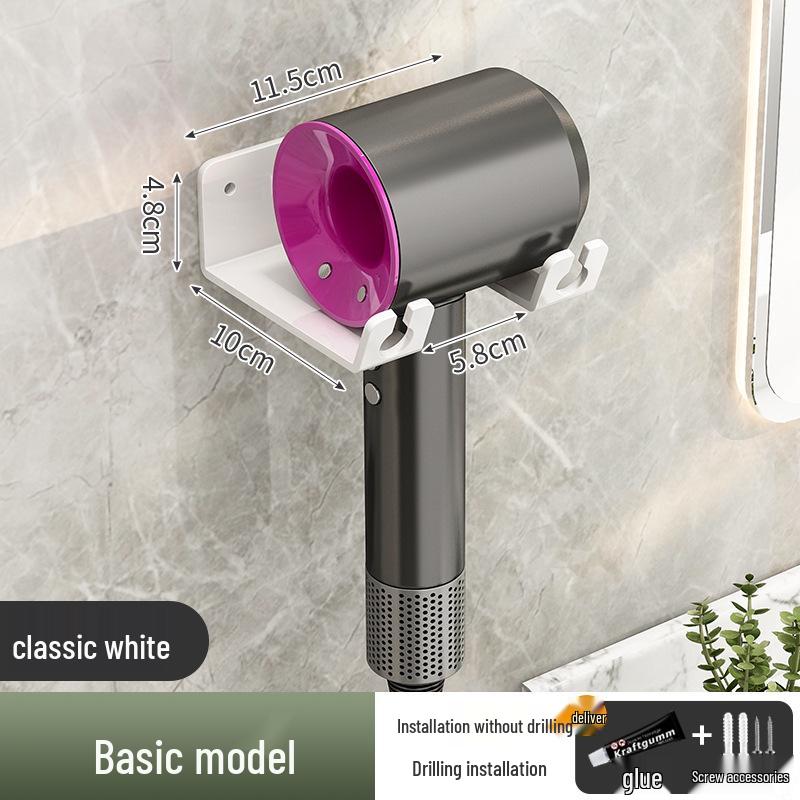 Cross-border Bathroom Multi-functional Hair Dryer and Toiletries Rack