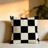 Minimalist Color Art Pillow Case Square DoubleSided Sofa Cushion Cover Bedroom Bedside Pillow