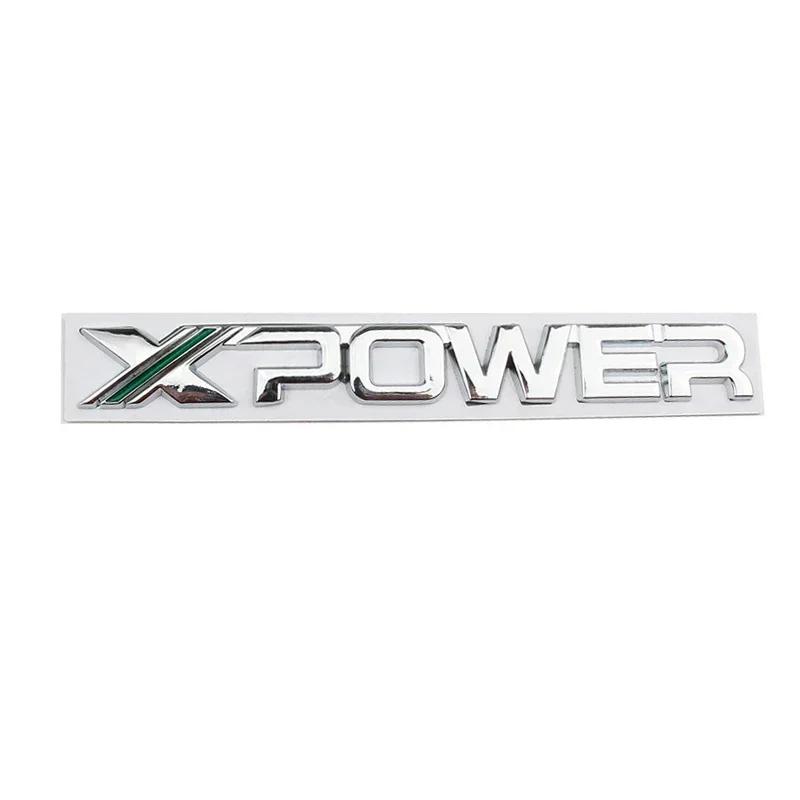 Alloy Car Rear Trunk Emblem Sticker Logo  Letter Badge Auto Accessories