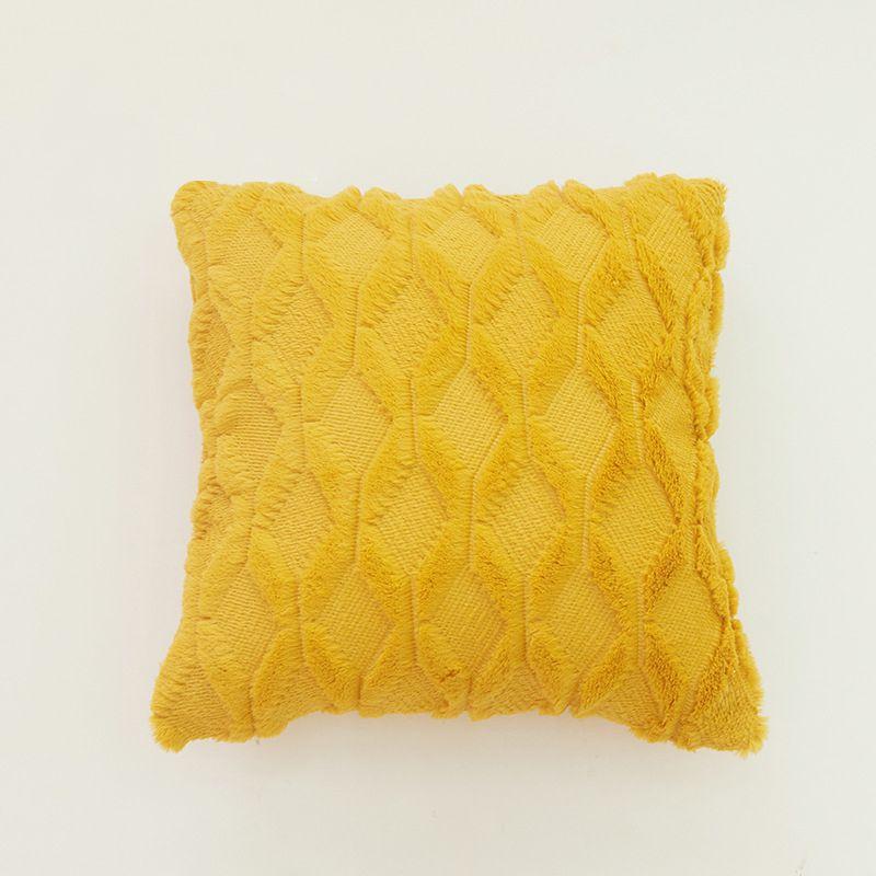 Super Soft Diamond Plush Pillowcase With Bright Colors For Stylish Living Room Decoration