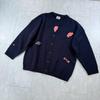 [USED] BTS DNA Cardigan Oversized Navy F