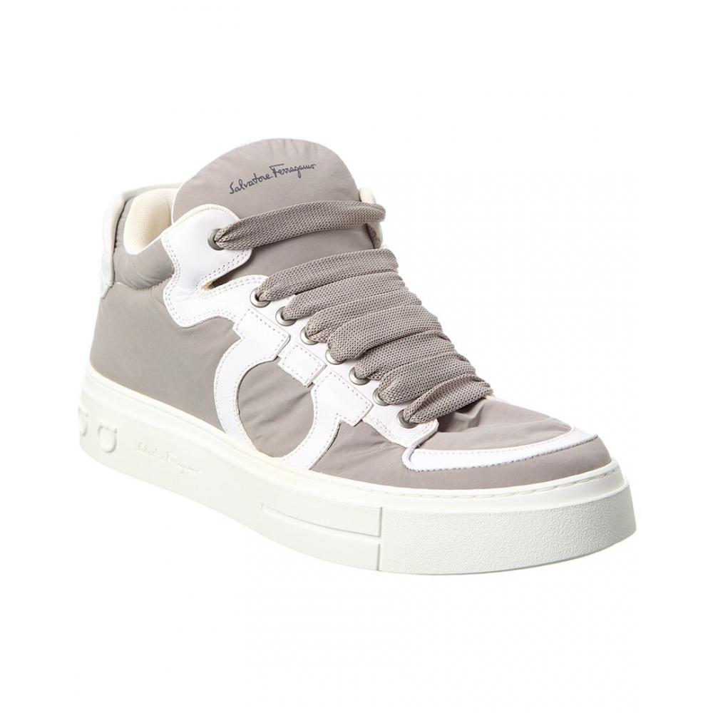 

Salvatore Ferragamo Ferragamo Marvelous3 Leather Sneaker Grey US 6/Regular