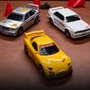 MAV2  Whoosh 1:43 Mini High Speed Drift 4wd Led Racing Car For Mazda Rx7 Subaru Kids Remote Control Car Model Toy Ges