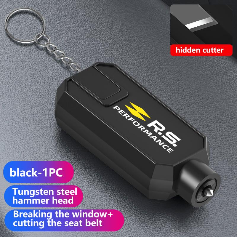 Portable Car Safety Hammer Window Breaker Seat Belt Cutter Tool For Renault Dacia RS Megan Scenic Logan Laguna Clio 3 4 Kadjar HH49