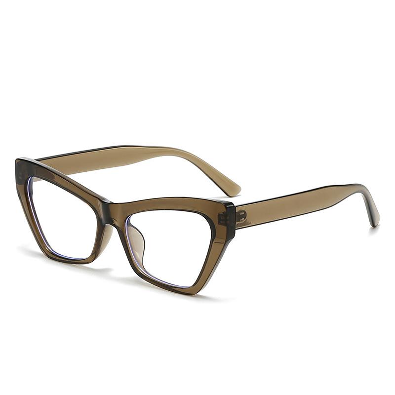 

Новые компьютерные очки оправа для женщин и мужчин анти-синий свет кошачий глаз очки блокирующие очки полигональные оптические очки очки MULTI