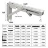 Heavy Duty Stainless Steel Folding Triangle Wall Support Bracket