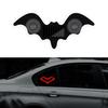 Solar Bat Shape LED Car Window Light Decorative Interior Atmosphere Lamp for Car Door Dashboard Triangle Window Unique Vehicle Accessory