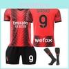2324 Nová sezóna Ac Domácí dresový set Ne. 9 Giroud č. 17 Leo č. 11 Ibra č. 19 Theo Fotbalový dres