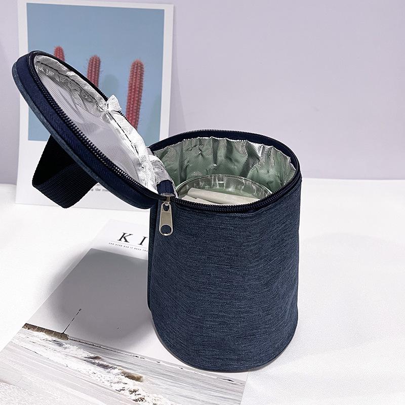 Insulated Oxford Cloth Meal Bag: Breakfast Cup, Handbag, Soup Cup, and Aluminum Foil Insulated Bag