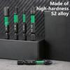 Pack Of 1 High Strength Steel Hex Bit Screwdriver With Strong Magnets For Electric Tool And DIY Projects