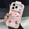 For iPhone 17 Air Case Christmas Tree Santa Claus Leather Texture Cover For iPhone 16 Pro Max 15 14 13 12 11 16e Funda iPhone17 Pro Max Soft Cover