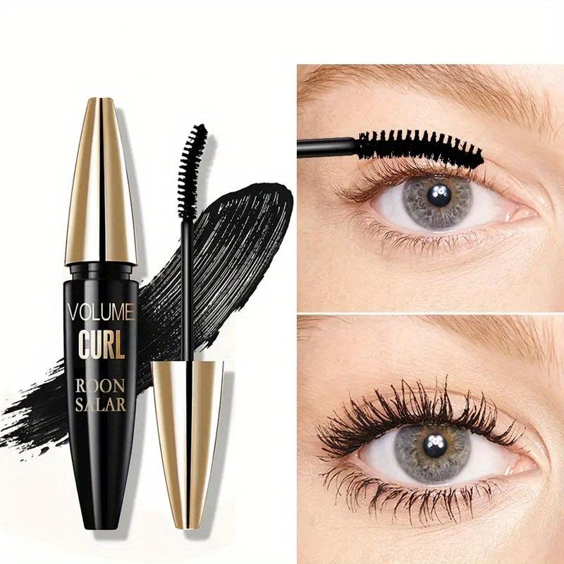 4D Silk Fiber Lash Mascara Waterproof Mascara for Eyelash Extension Black Thick Eye Lashes Curler Cosmetic