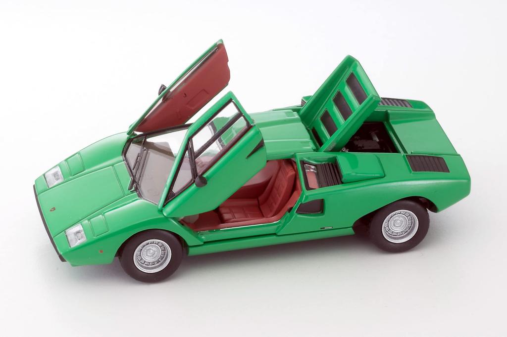 Tomica Limited Vintage Neo Lamborghini Countach LP400 Zelený hotový produkt 320074 1/64 LV-N