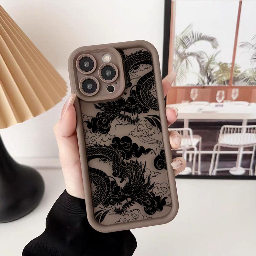Fashion Dragon Pattern Phone Case For Samsung A13 A15 A16 A17 A22 A23 A25 A32 A33 A35 A51 A52 A53 A54 A55 A71 A72 Cover