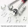 Quality Wrench 3/8Inch Interchangeable Head For Mechanics DIY Enthusiasts For Furniture Assembly 8pcs/11Pcs Set