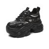 Chaussures femmes automne et hiver petites chaussures décontractées mode plateforme couleur unie chaussures de sport enfants polyvalentes