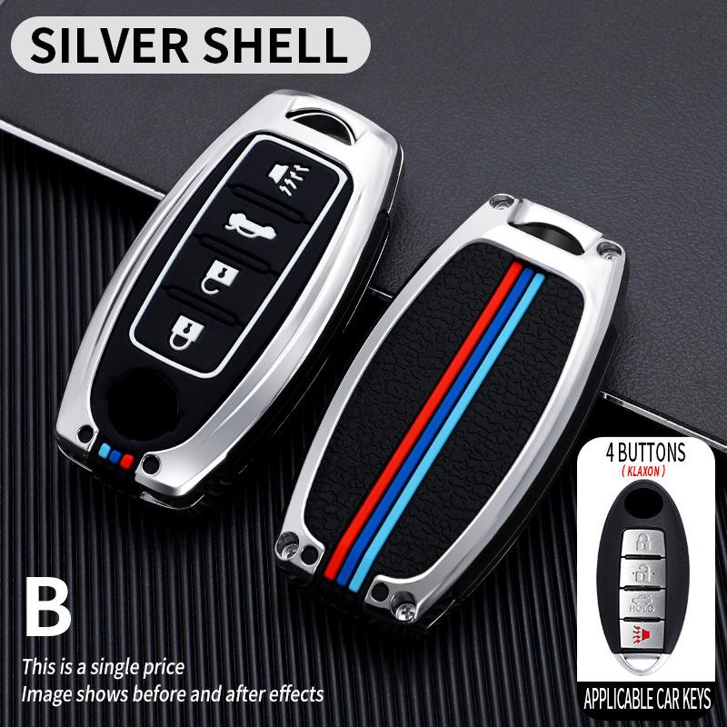 Applicable To The 14th Generation Xuanyi Key Set 2023 Teana Qashqai Qijun Jinke Tuda Car Case Buckle