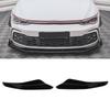 2 STuks Voorbumper Aero Kits Canards Vleugel voor Maxton Vervanging voor MK8 2021+(Glanzend zwart )