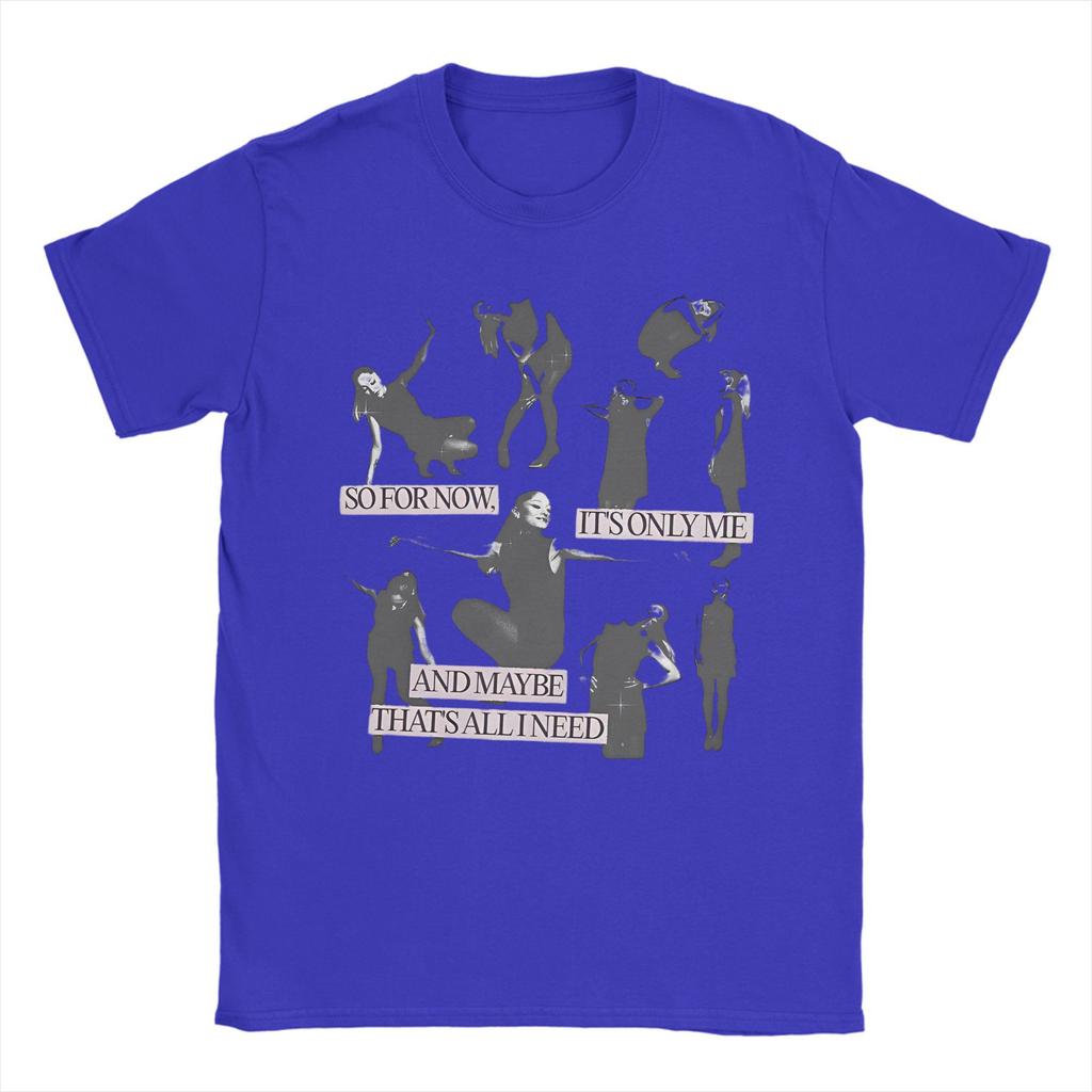 Ariana Grande Music Singer Album T Shirt Summer 100% Cotton T-Shirts For Man Novelty Print Tee Shirt Short-Sleeved Awesome Tops