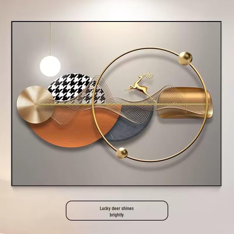 Modern Minimalist Decorative Cover for Electrical Switch & Meter Box - Wall Art for Restaurant