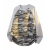 Camouflage Long Sleeved T-shirt Men's Autumn Pullover Loose Sports Casual Top