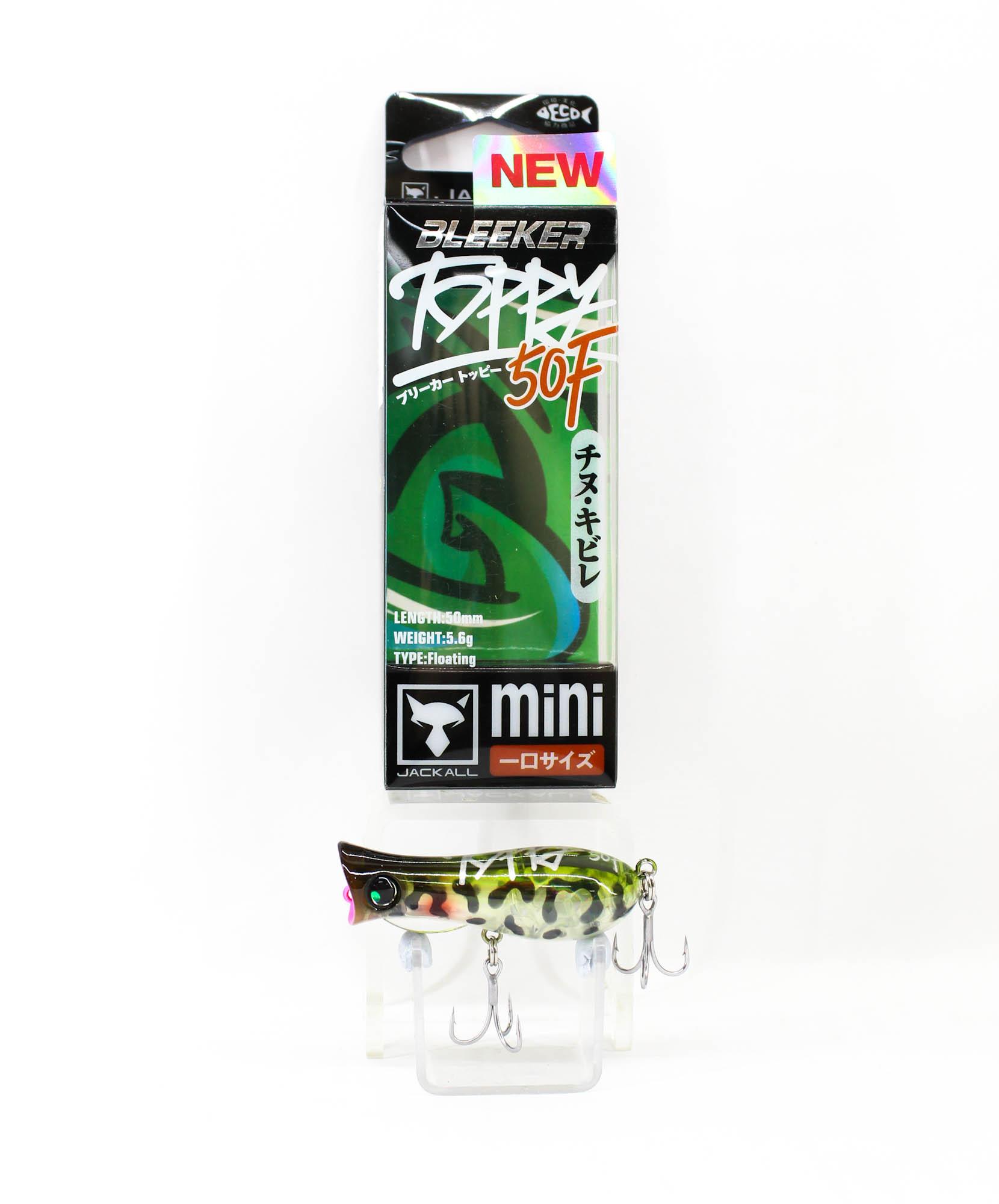 

Jackall Bleeker Toppy 50F Floating Lure Kuwasenomidori (0672)