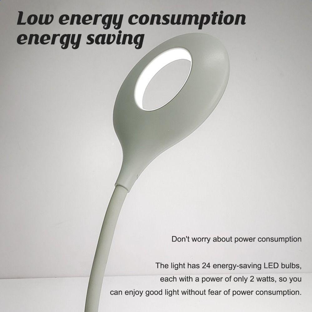 Energy-Saving Sound Sensor  Lamp Direct Plug USB Smart  Voice Light  Table Reading Lamp