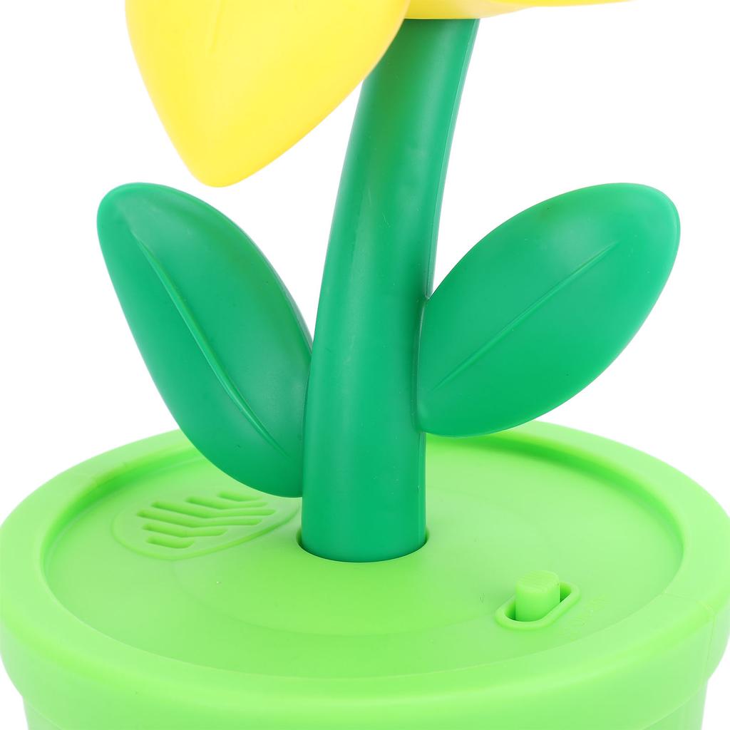 Bubble Machine with LED Light and Music Sunflower Electric Bubble Maker Battery Powered Bubble Blowe