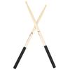SLADE 3 Pairs 5A Drum Sticks Maple Wood Drumsticks Triangular Tip Non Slip Rubber Handle Musical Instrument Drum Set