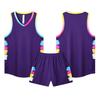 Nuovo Set di Maglie da Basket, Maglia da Gioco, Maglia da Allenamento per Bambini Maschi Studenti della Scuola Primaria, Canotta Sportiva, da Donna