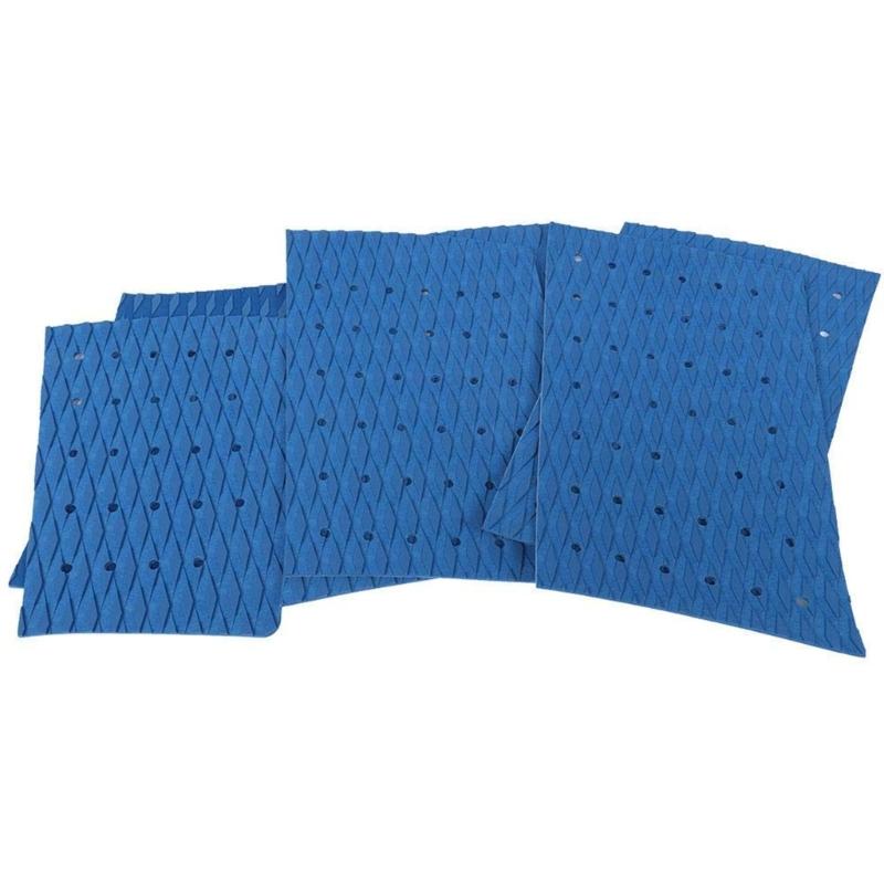 Surfing Pad, Surfboard Traction Pad Antislip Surfing Skimboard Sticker Front and Tail Deck Pad, Surfboard Traction Pad