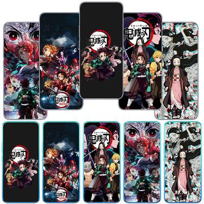 For Motorola Moto Edge 40 30 Neo G54 G24 G84 iPhone 15 14 Xiaomi Redmi Note 13 12 11 Pro Samsung Galaxy Kamado Tanjirou Nezuko Demon Slayer Phone Case