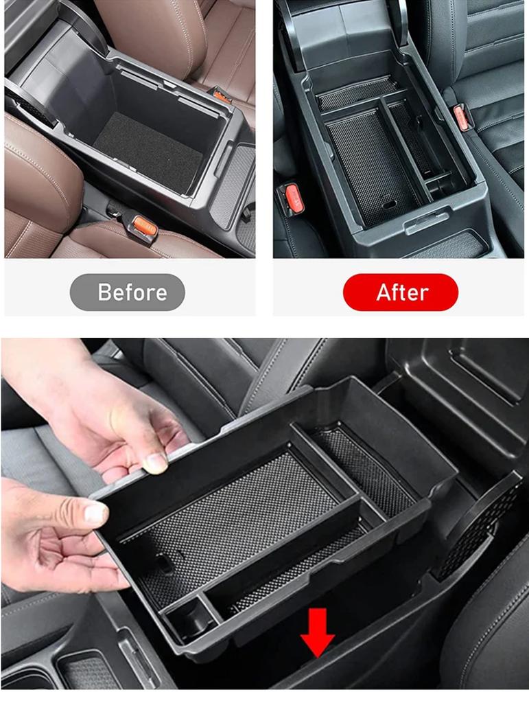 ABS Armrest Storage Box for Honda CRV CR-V 2026- 2026 Organizer Central Console Containers Support Tray Car Accessories