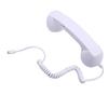 Retro Phone Handset Type C Wired Telephone Handset Handheld Receiver with Mic and Speaker for Conference Call