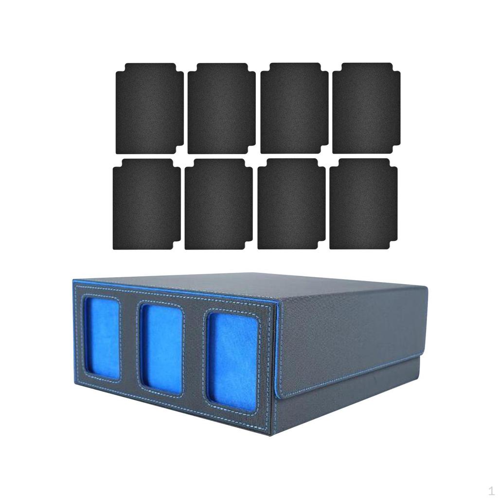 Card Deck Storage Solution with 8 Dividers - Premium Quality Holder for Your Collection