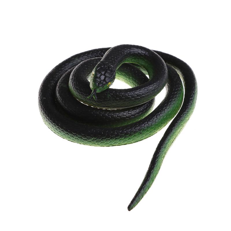 1 X Simulation Rubber Fake Snake Party Halloween Joke Prank Prop Funny Toys