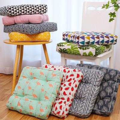10cm Thick Cushion for All-season Office Computer Chair Cushion Student Stool Cushions Multi Purpose Square Seat Pads Soft Comfortable Waist Cushion