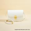 2025 Women's Genuine Leather Tofu Crossbody Bag - Fashionable Summer Shoulder Bag
