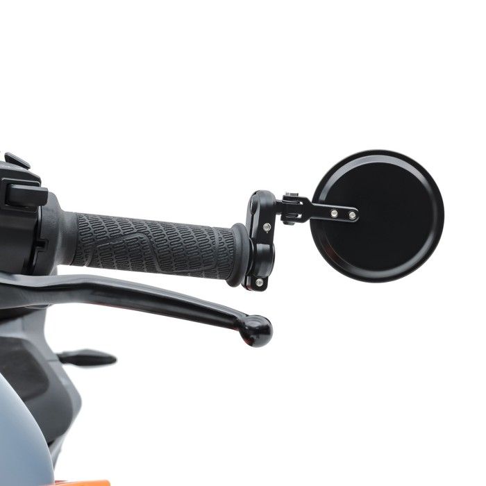 Rétroviseur embout de guidon moto Craftride noir DP45